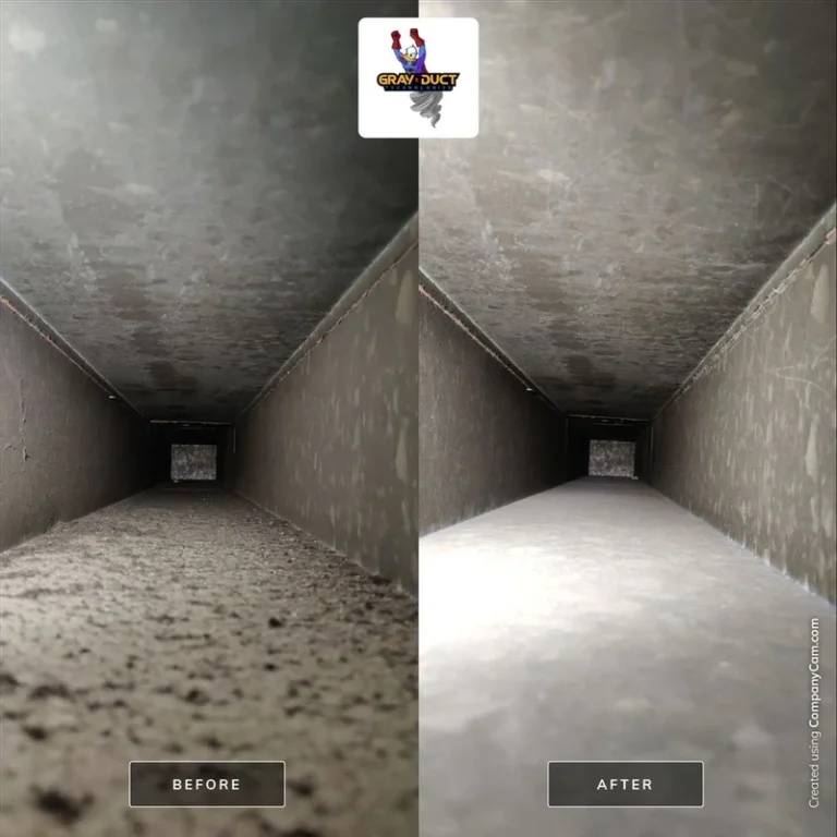 before after air duct cleaning minnesota